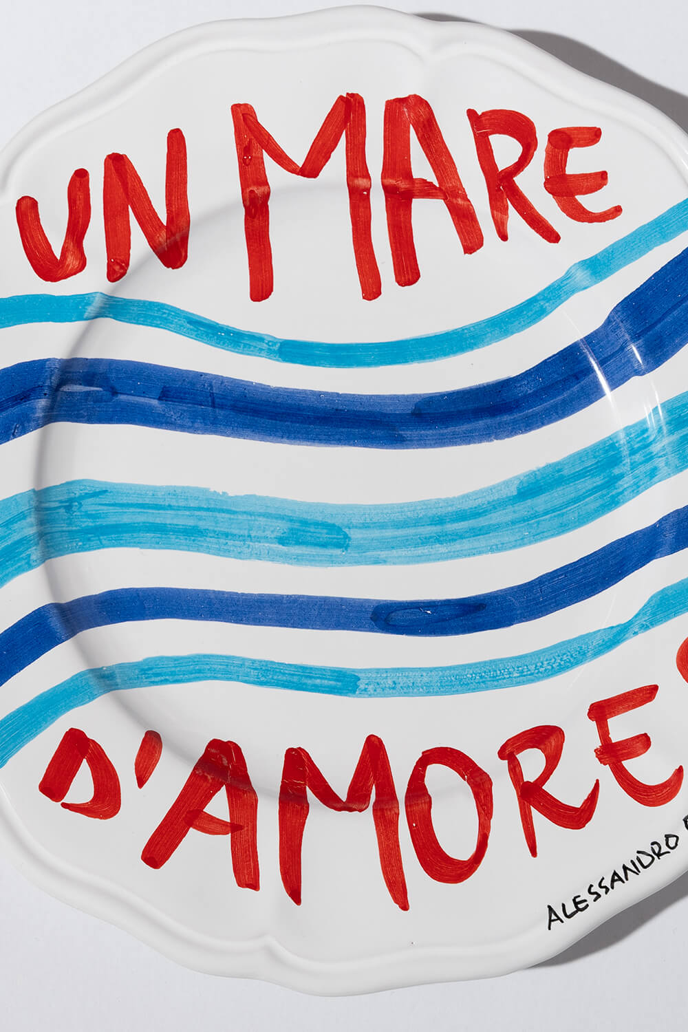 PIATTO DOLCE “UN MARE D’AMORE” - immagine 2