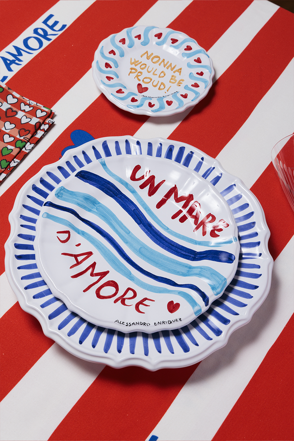 PIATTO DOLCE “UN MARE D’AMORE” - immagine 3