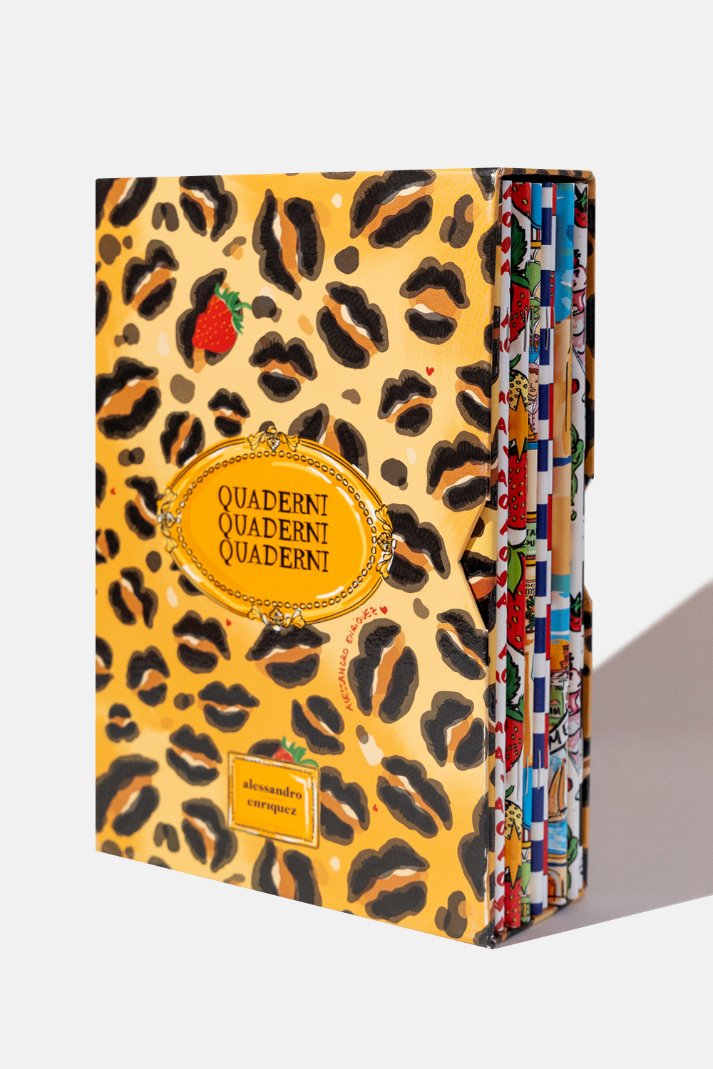 BOX SET — NOTEBOOKS WITH VARIED PRINTS