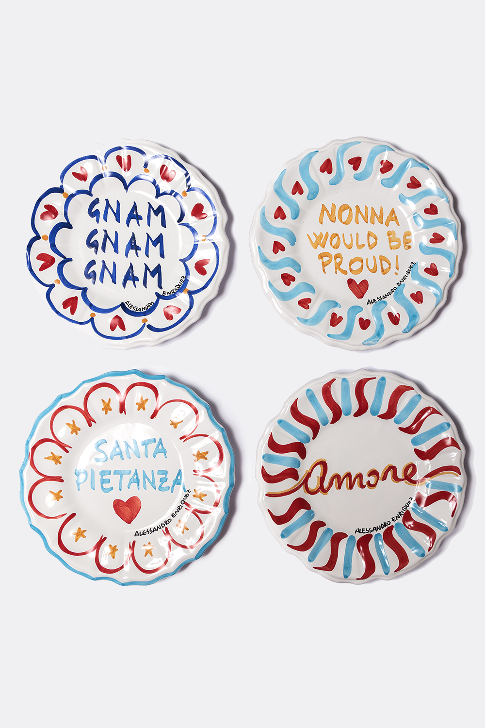 PIATTO DA CONTORNO - SET DA 4