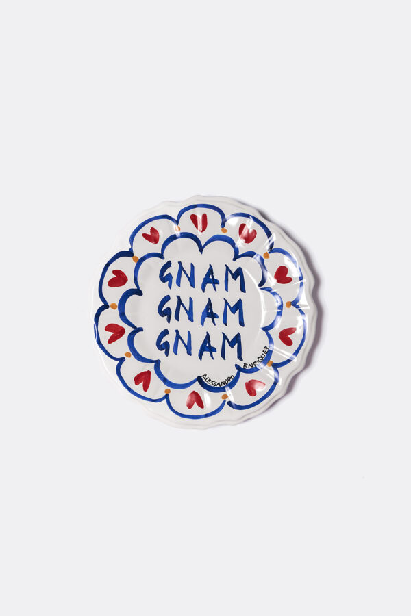 SIDE PLATE “GNAM GNAM GNAM”